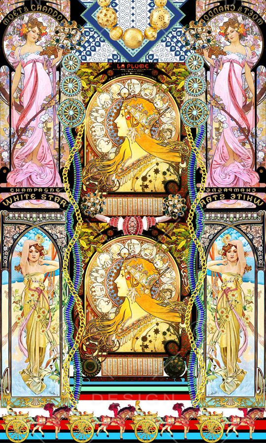 欧式印花华亿平台图片