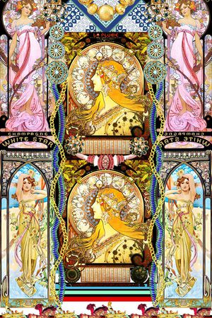 欧式印花华亿平台图片