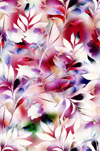 抽象印花华亿平台图片