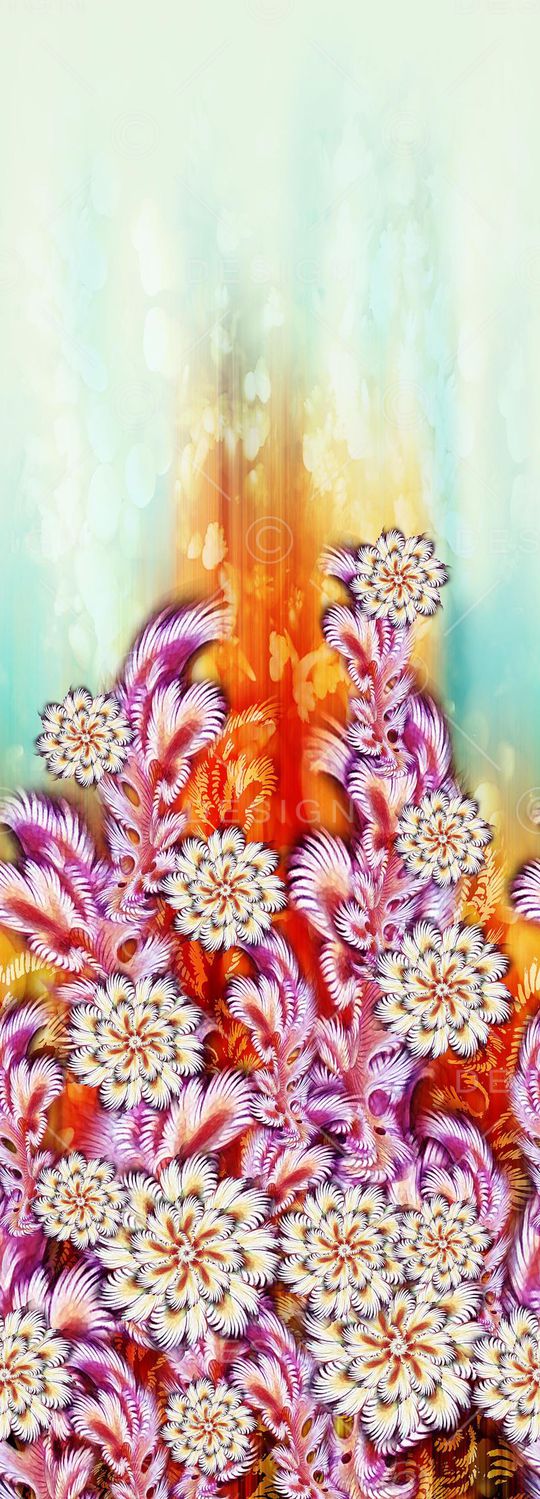 抽象印花华亿平台图片