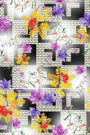 抽象印花华亿平台图片