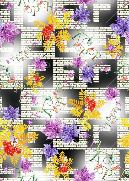 抽象印花华亿平台图片