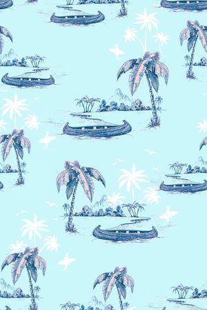 手绘印花华亿平台图片