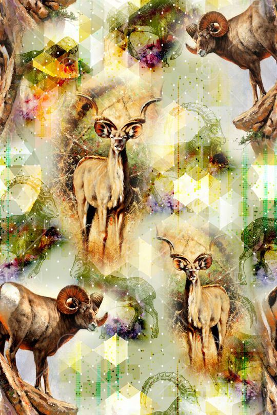 抽象印花华亿平台图片