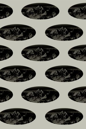 水墨印花华亿平台图片