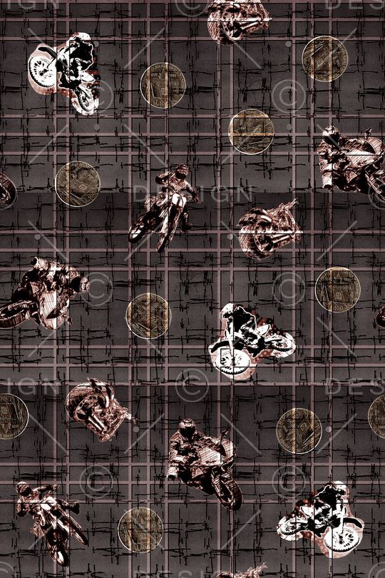 摩托车印花华亿平台图片