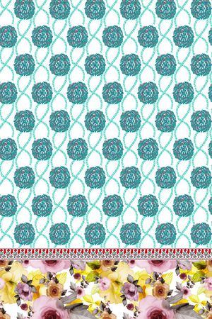 清新印花华亿平台图片