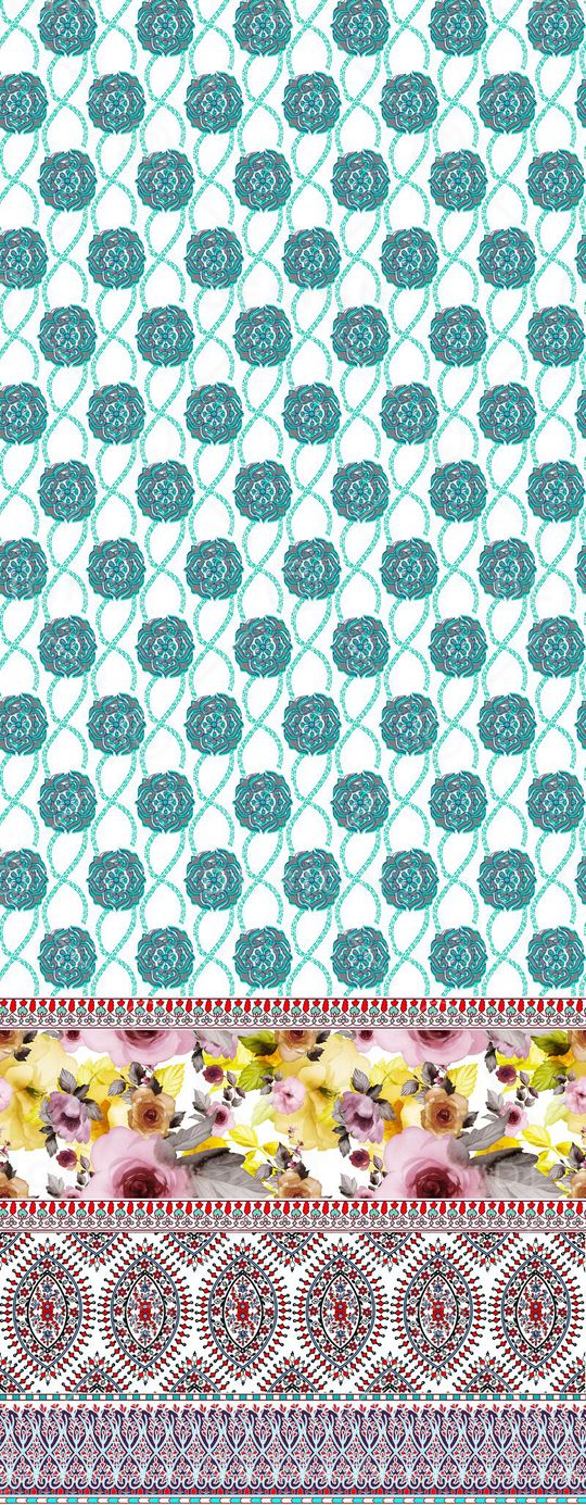 清新印花华亿平台图片