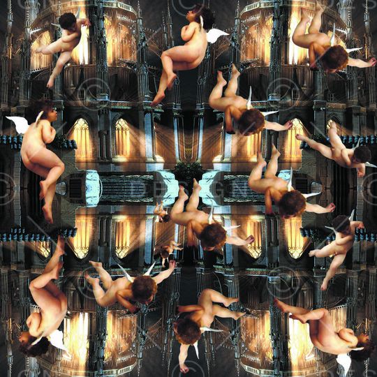 抽像印花华亿平台图片