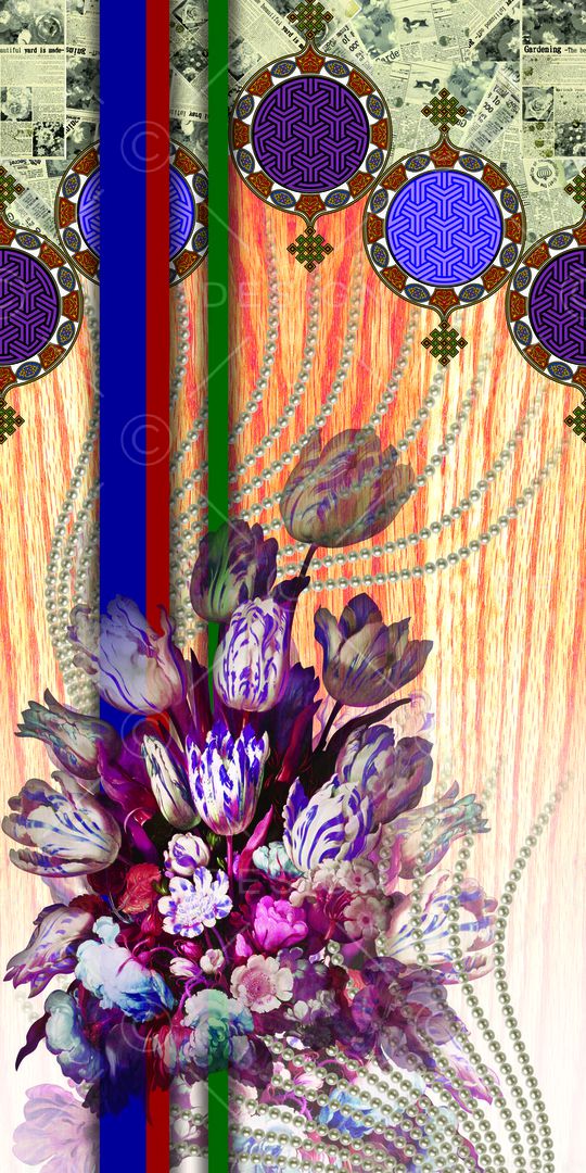 报纸印花华亿平台图片