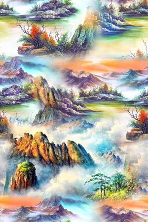 国画印花华亿平台图片