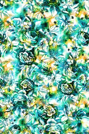 高清喷绘花印花华亿平台图片