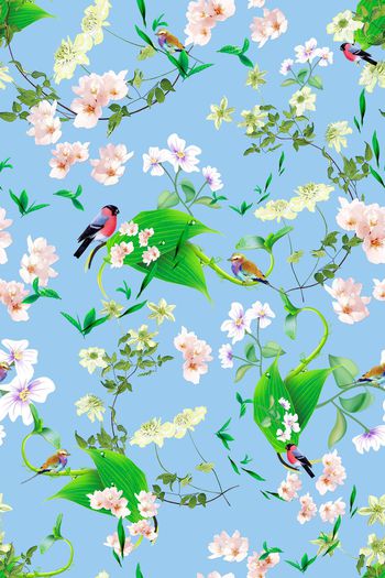 401065-小清新花鸟