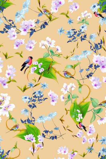 401067-小清新花鸟