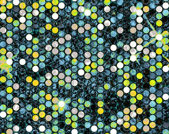 玻璃球印花华亿平台图片