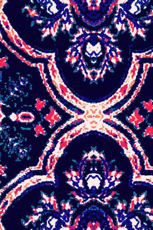 几何印花华亿平台图片