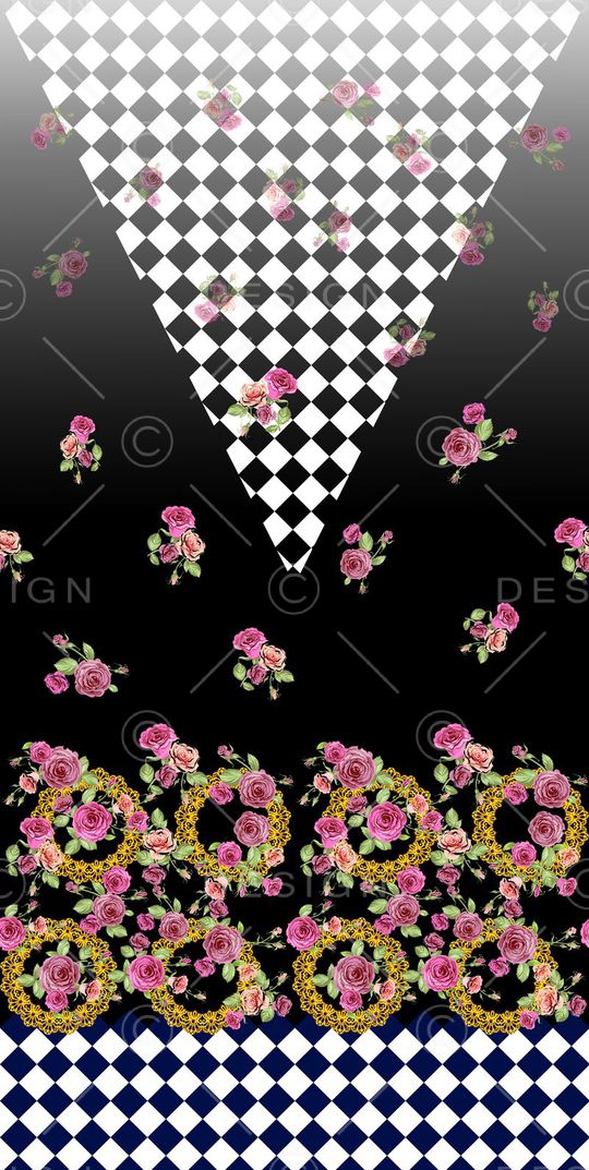 格子印花华亿平台图片