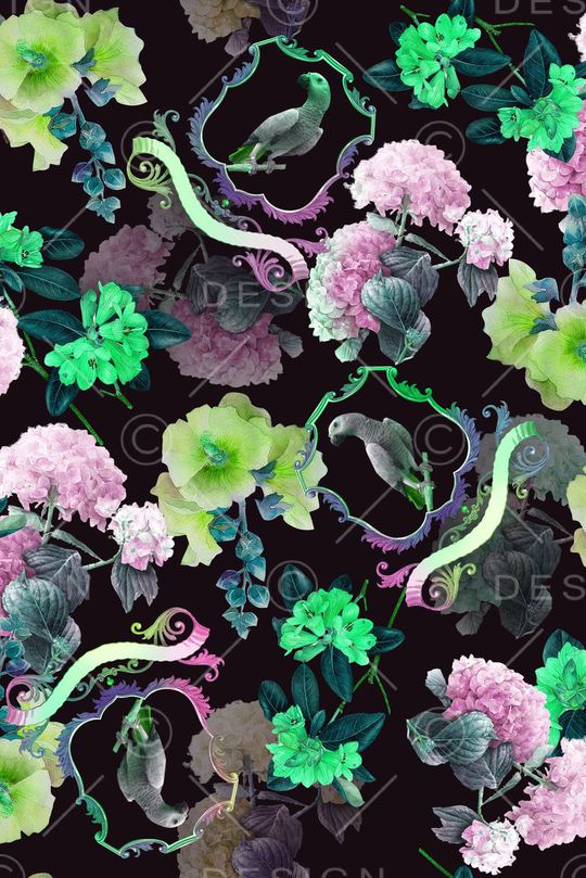 戏曲人物印花华亿平台图片