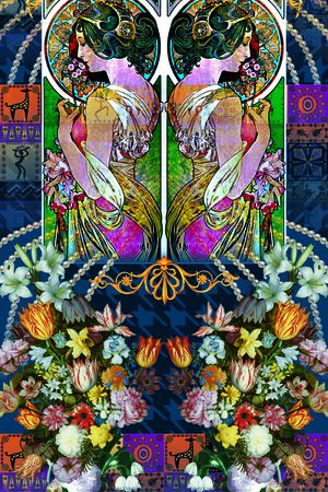 插画印花华亿平台图片