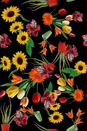 珠宝花印花华亿平台图片