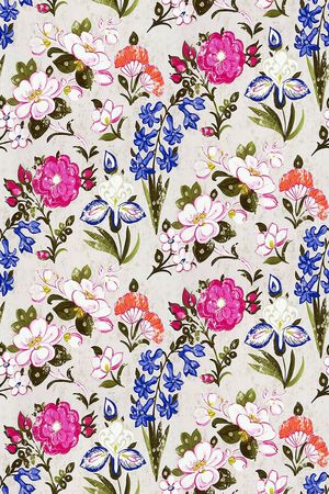 手绘印花华亿平台图片