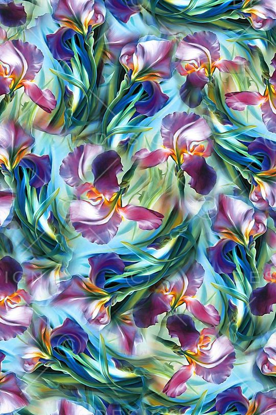 抽象印花华亿平台图片