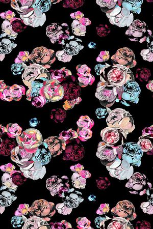 抽象印花华亿平台图片