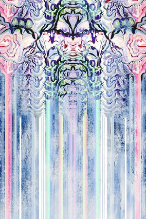 笔触印花华亿平台图片