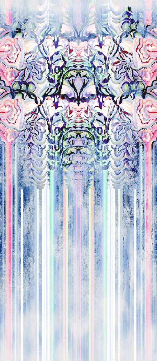 笔触印花华亿平台图片