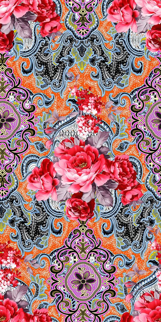 欧式印花华亿平台图片