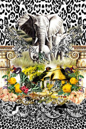 时尚印花华亿平台图片