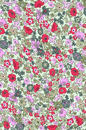 小碎花印花华亿平台图片