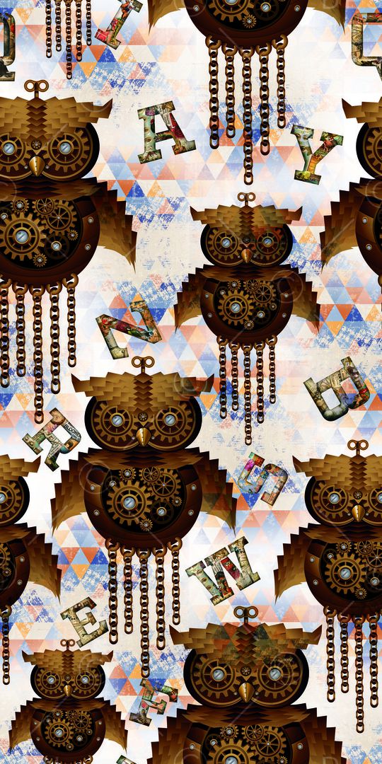 猫头鹰印花华亿平台图片