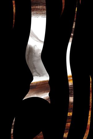 条纹印花华亿平台图片