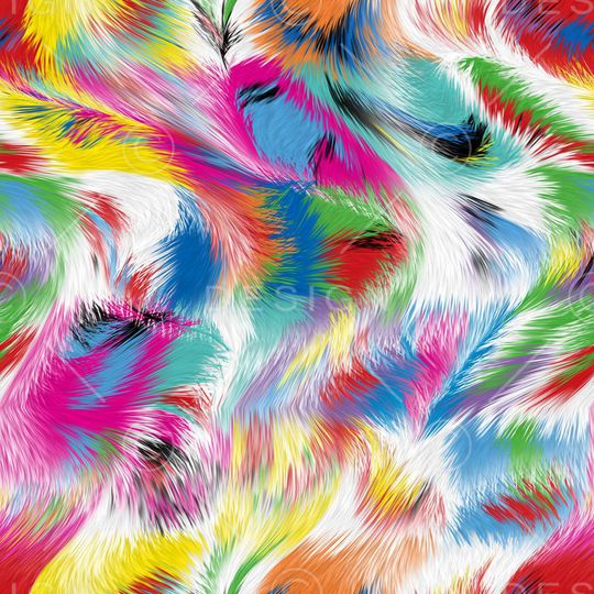 动物纹印花华亿平台图片