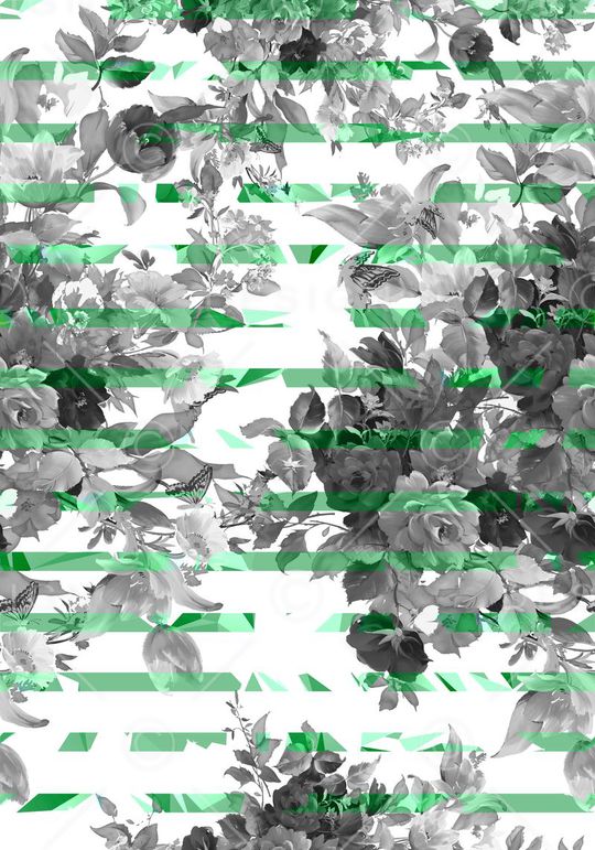 黑白印花华亿平台图片