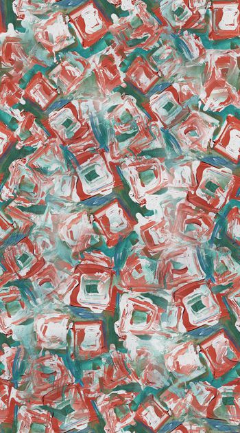 401750-数码抽象色彩系列服装 面料 