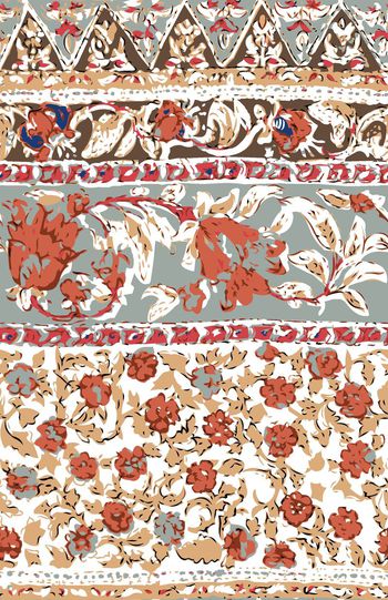 小碎花印花华亿平台图片