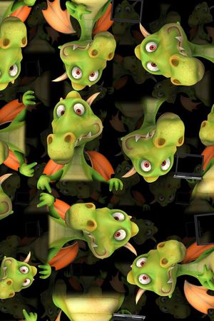 抽象印花华亿平台图片