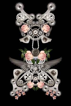 黑底印花华亿平台图片