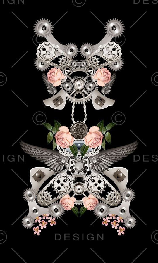 黑底印花华亿平台图片