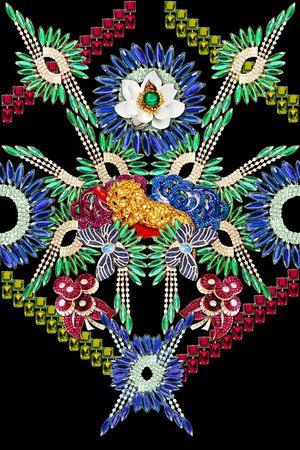 珠宝宝石印花华亿平台图片