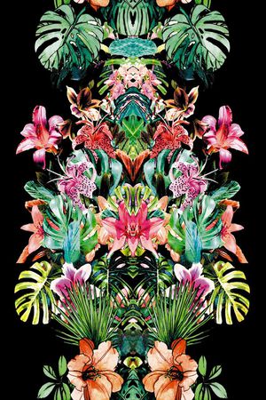 流行时尚印花华亿平台图片