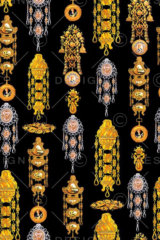 欧式印花华亿平台图片