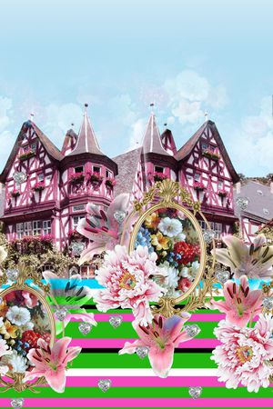 大气定位印花华亿平台图片