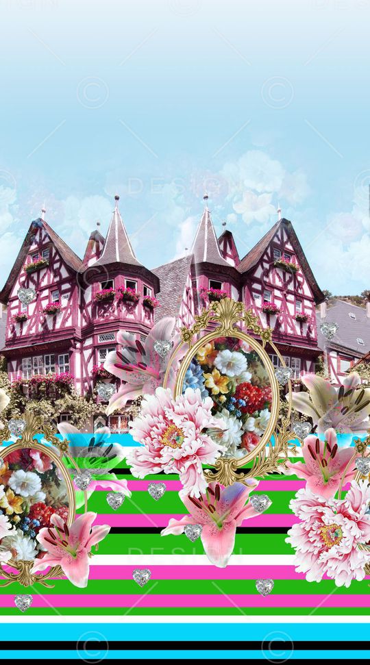 大气定位印花华亿平台图片