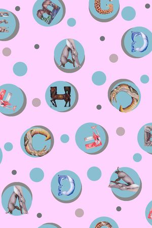 戏曲人物印花华亿平台图片