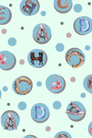 戏曲人物印花华亿平台图片