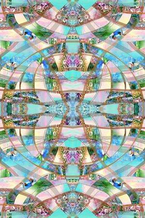 抽象印花华亿平台图片