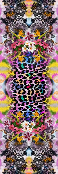 蕾丝印花华亿平台图片